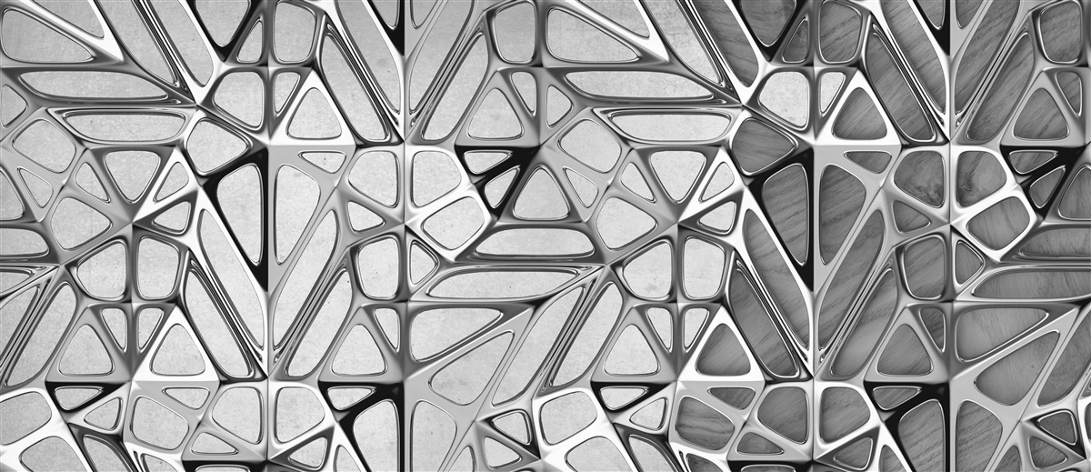 Papier peint gris métal abstrait