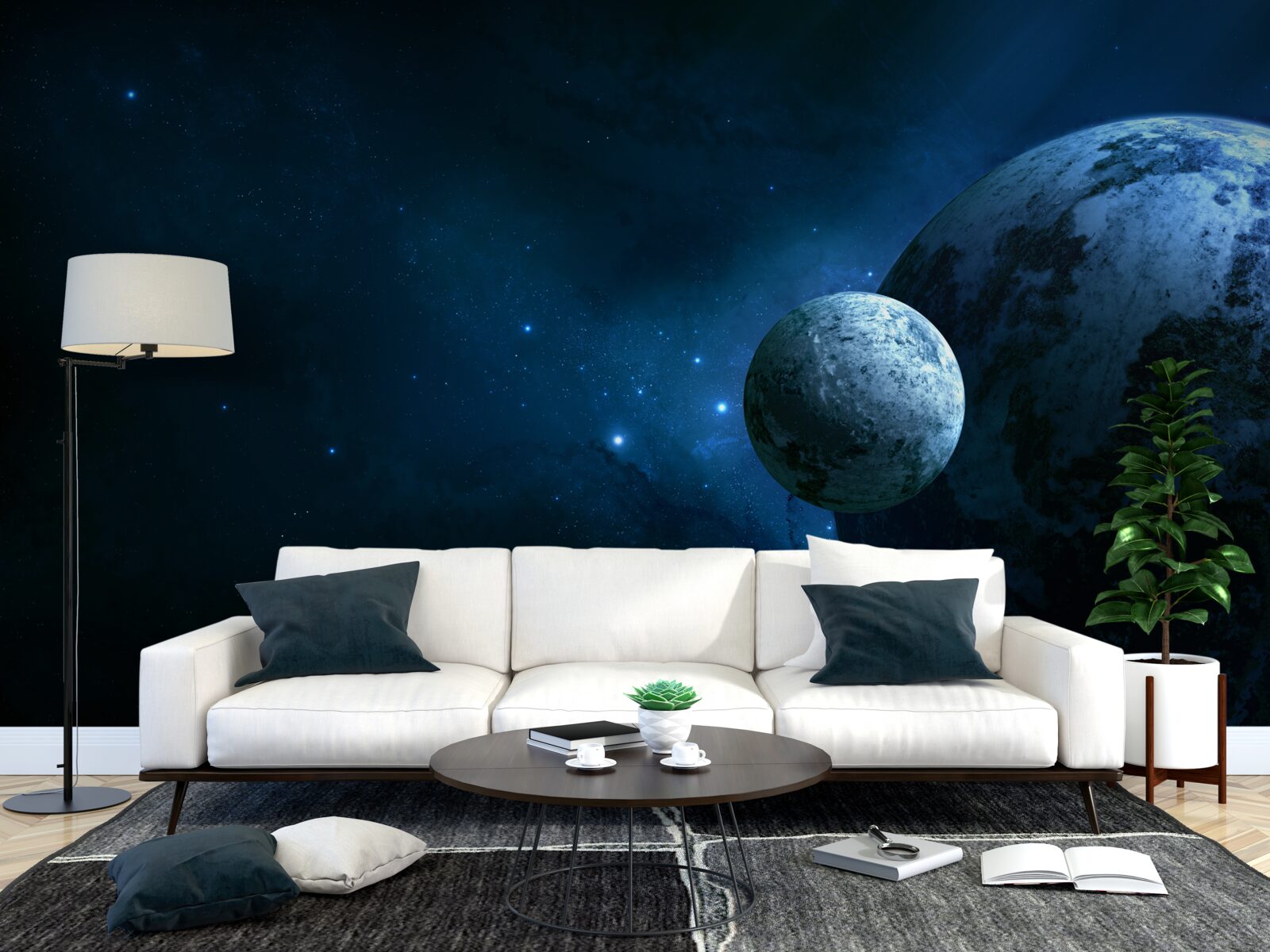 Papier peint image de la planète terre