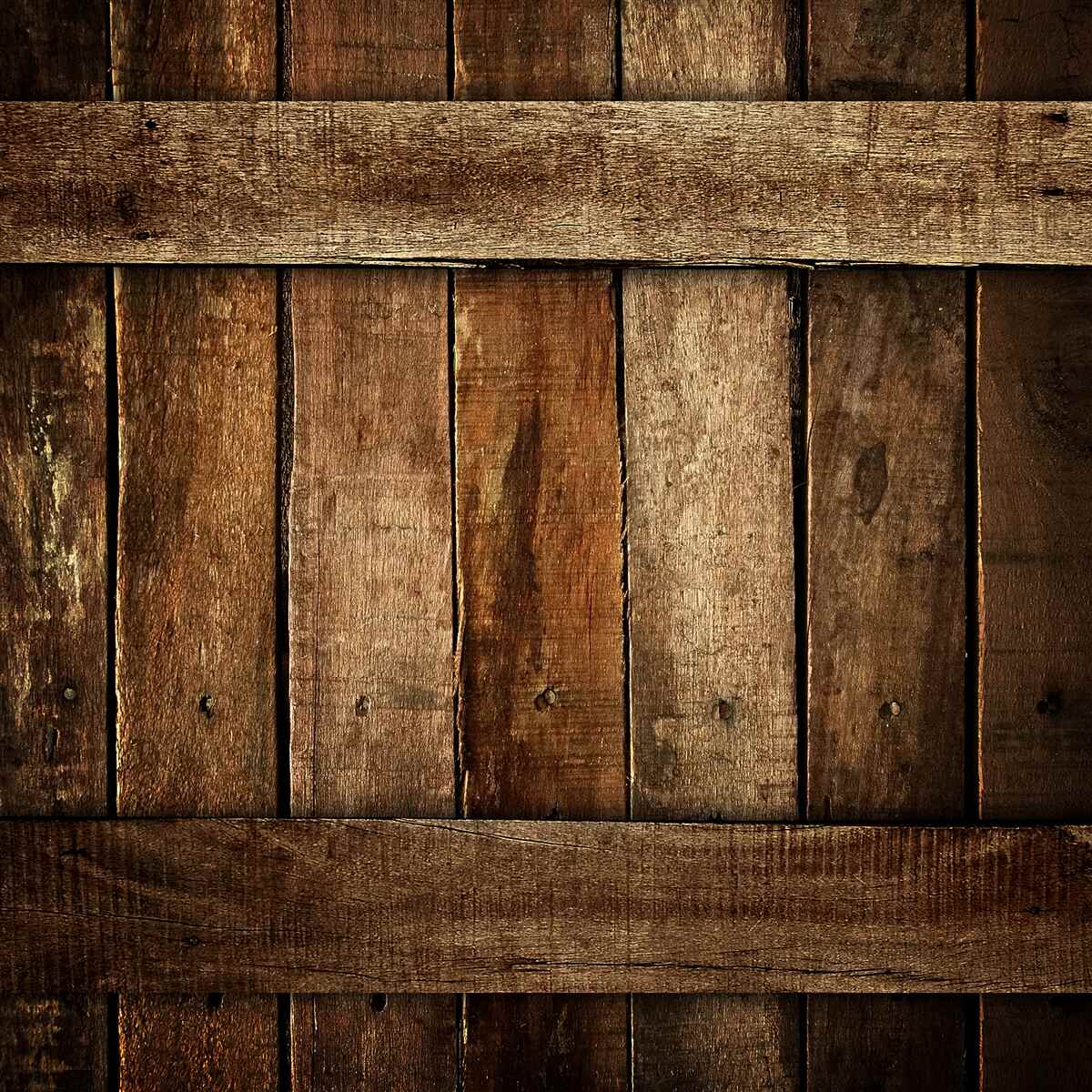Papier peint planches de clôture en bois