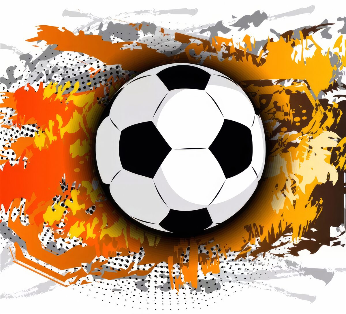 Papier peint grand football
