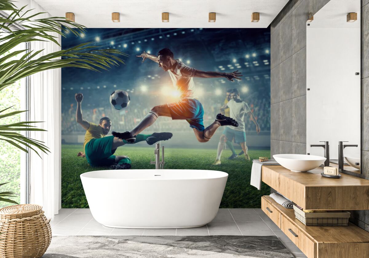 Papier peint match de football