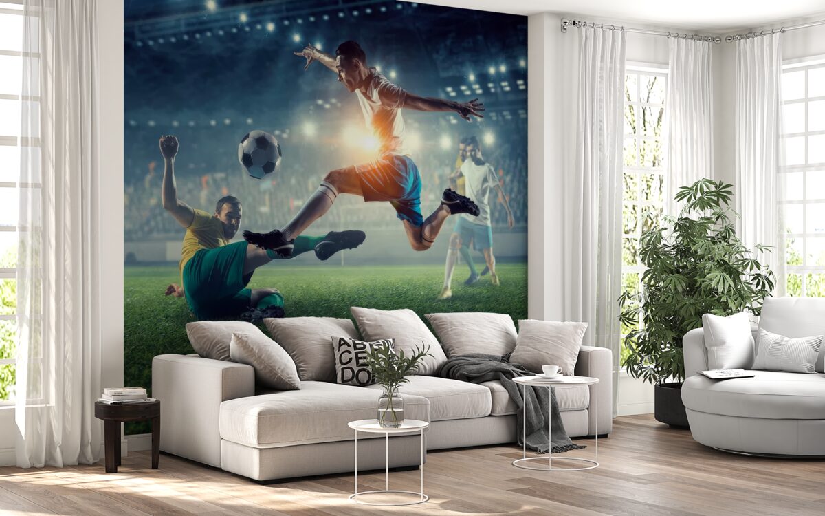 Papier peint match de football