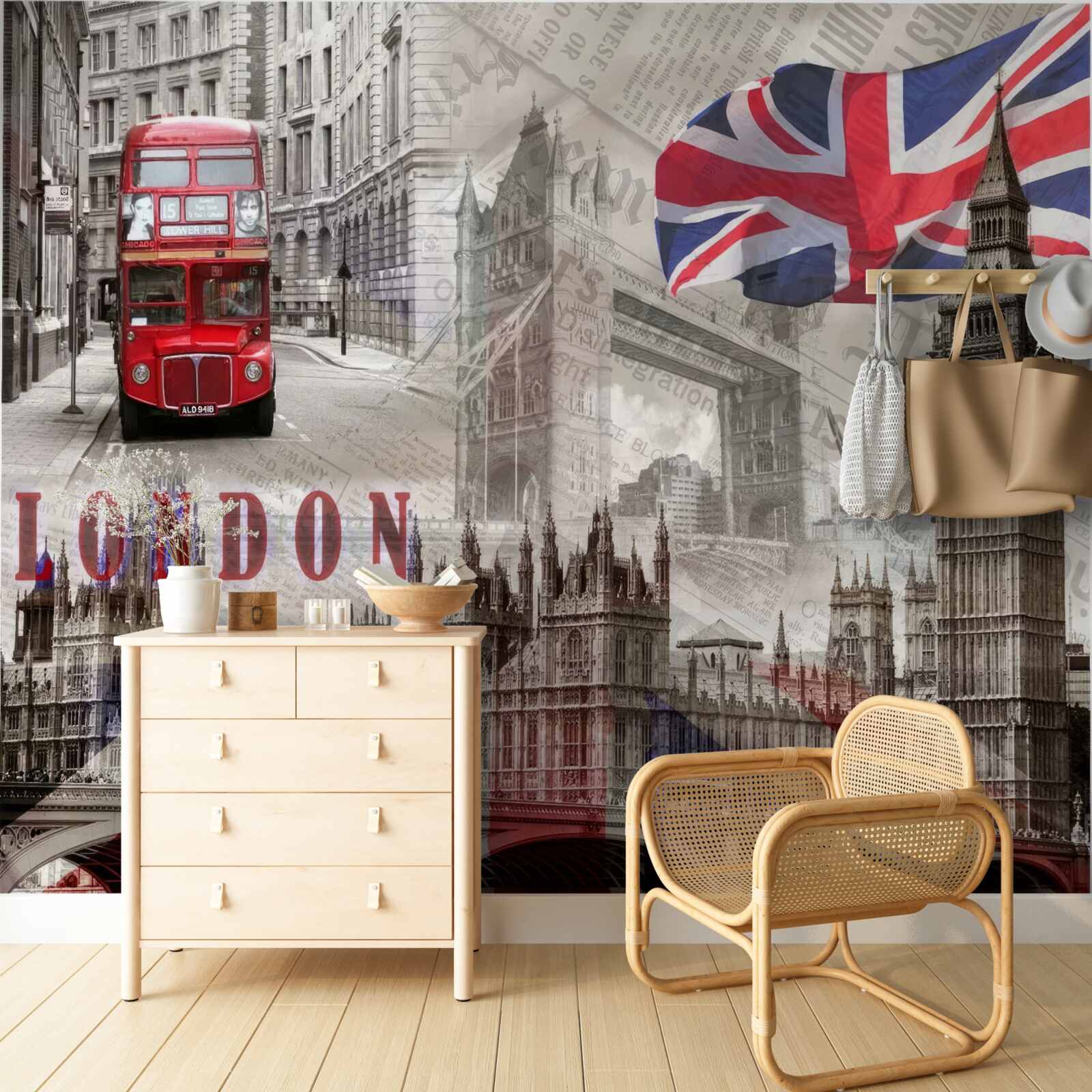 Papier peint Attractions touristiques de Londres