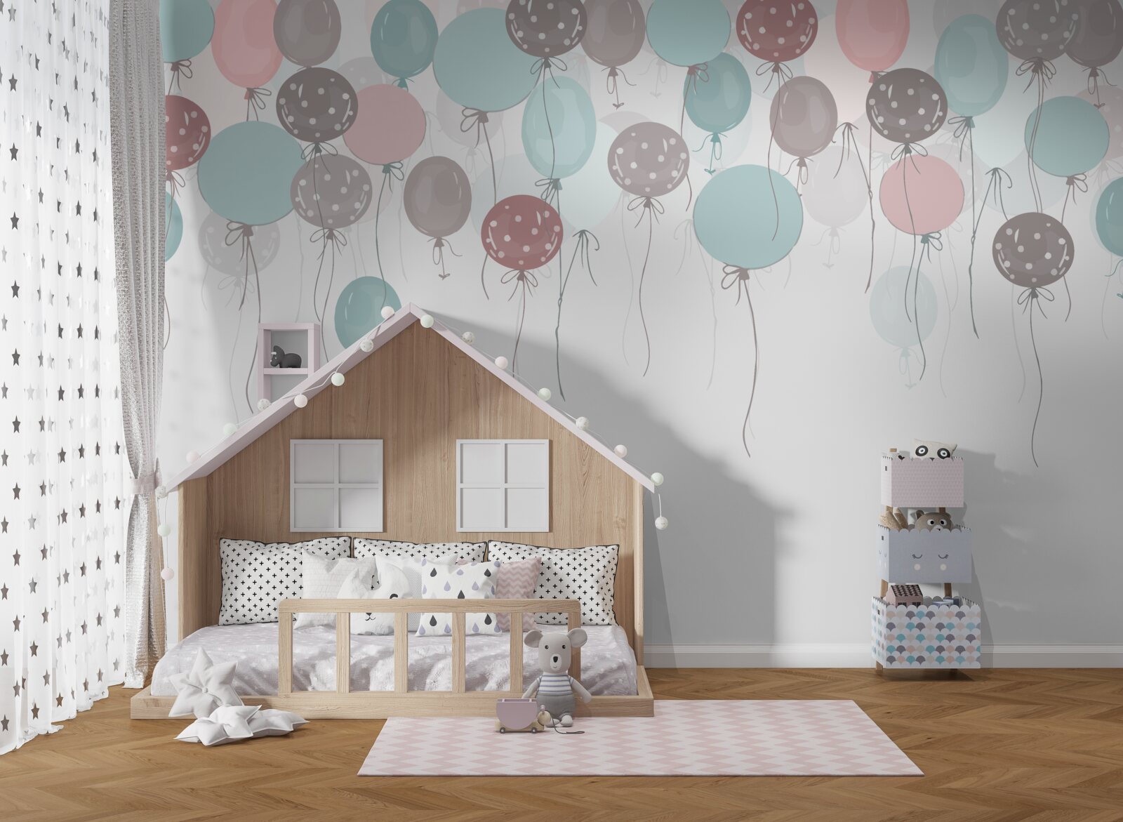 Papier peint beaucoup de ballons