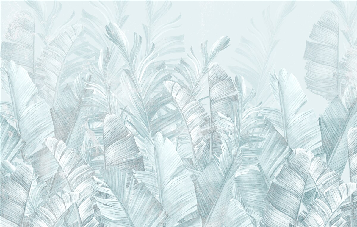 Papier peint les fortes pluies irriguent les plantes